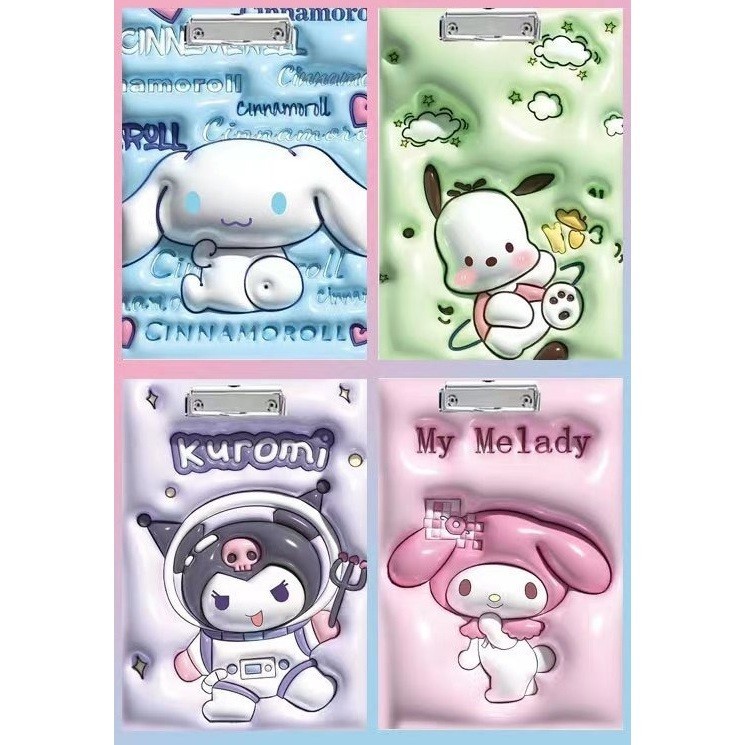 

Clipboard Papan Ujian Papan Jalan Klip A4 3D 3 Dimensi Alat Tulis Stationery GM-ST0507 Sali
