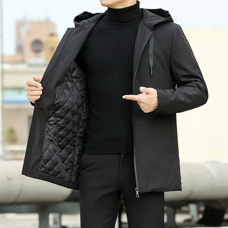 Humapure Jaket Pria Korea Musim Dingin Jaket Anime Keren