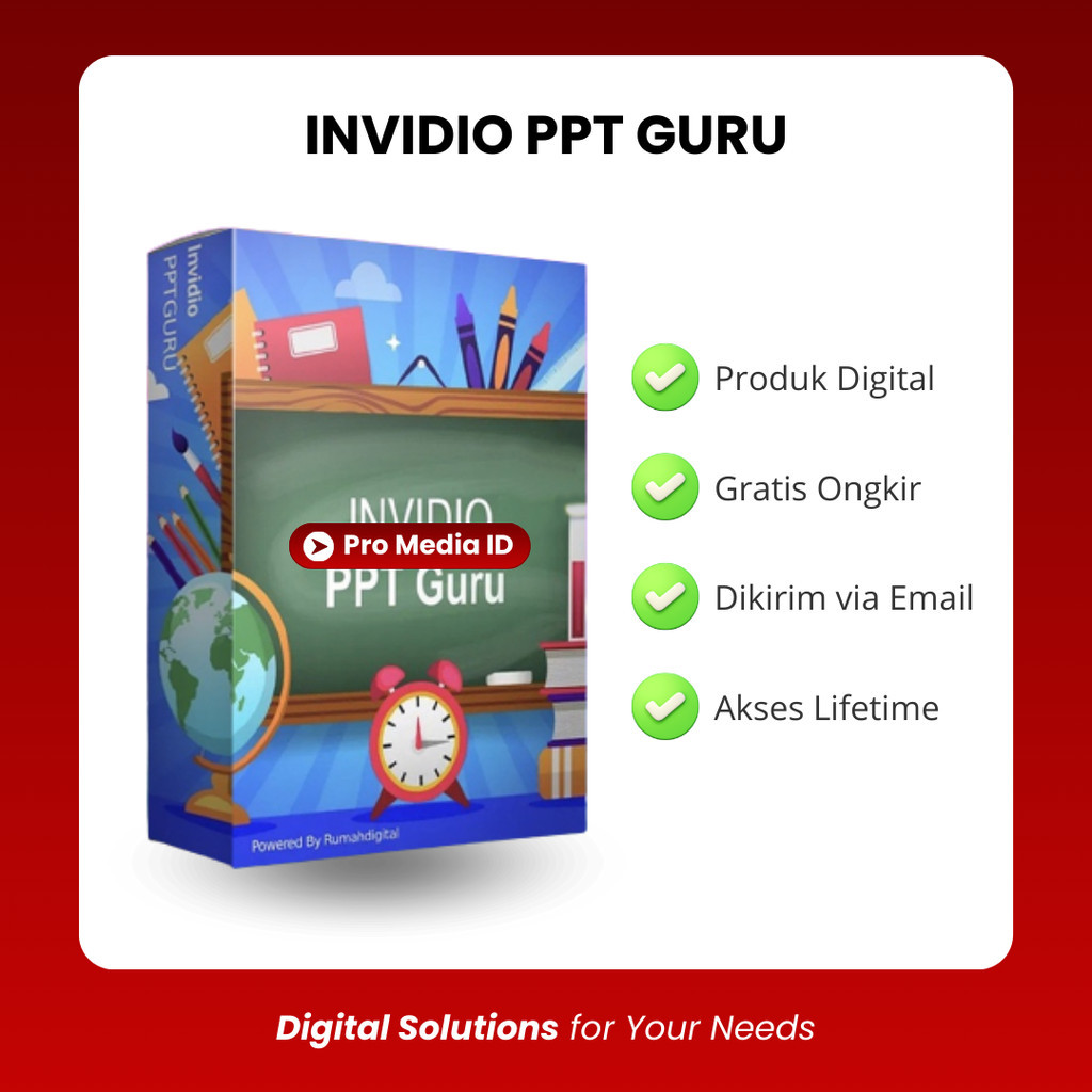 PowerPoint Guru Template PPT untuk Video Pembelajaran