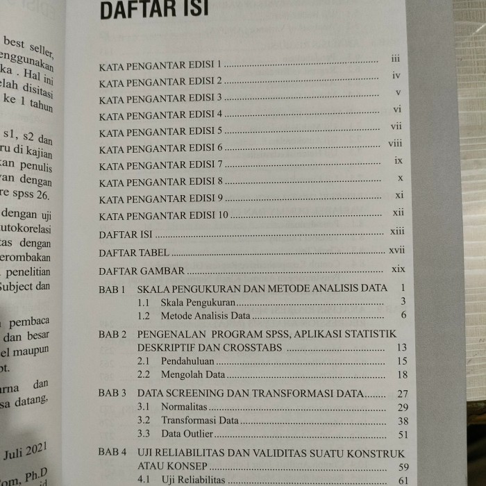 Terlaris ✨ -Aplikasi Analisis Multivariate dengan Program IBM SPSS 26 Imam Ghozali