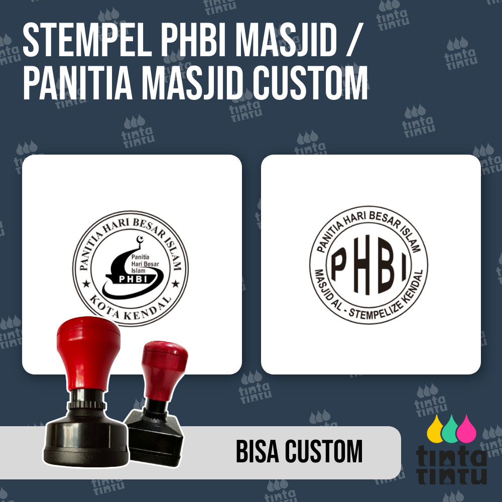 

Stempel PHBI Masjid / Panitia Masjid Custom