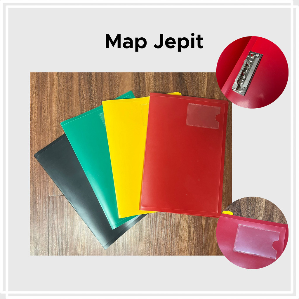 

FIGO Map Jepit F4 | Clip File F4 Folio Plastik