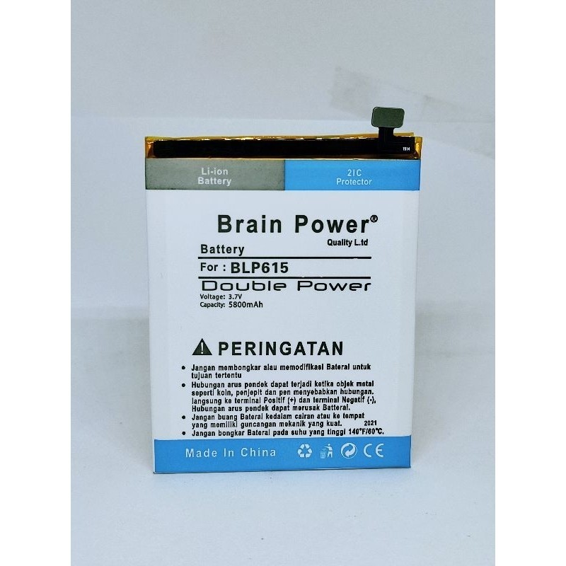 BATERAI BATRE DOUBLE POWER OPPO A37 A37F BLP615 5800MAH ORIGINAL