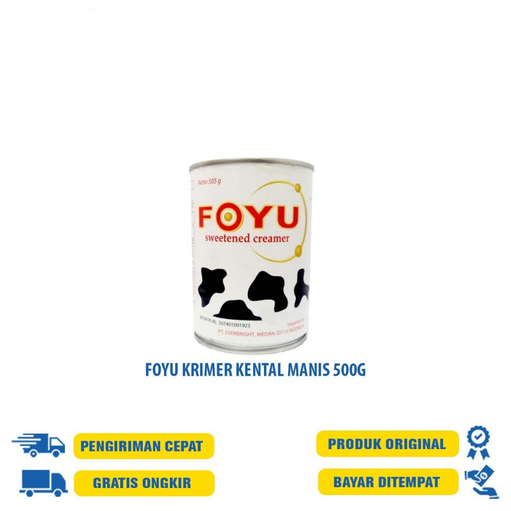 

FOYU KRIMER KENTAL MANIS 500G/SKM