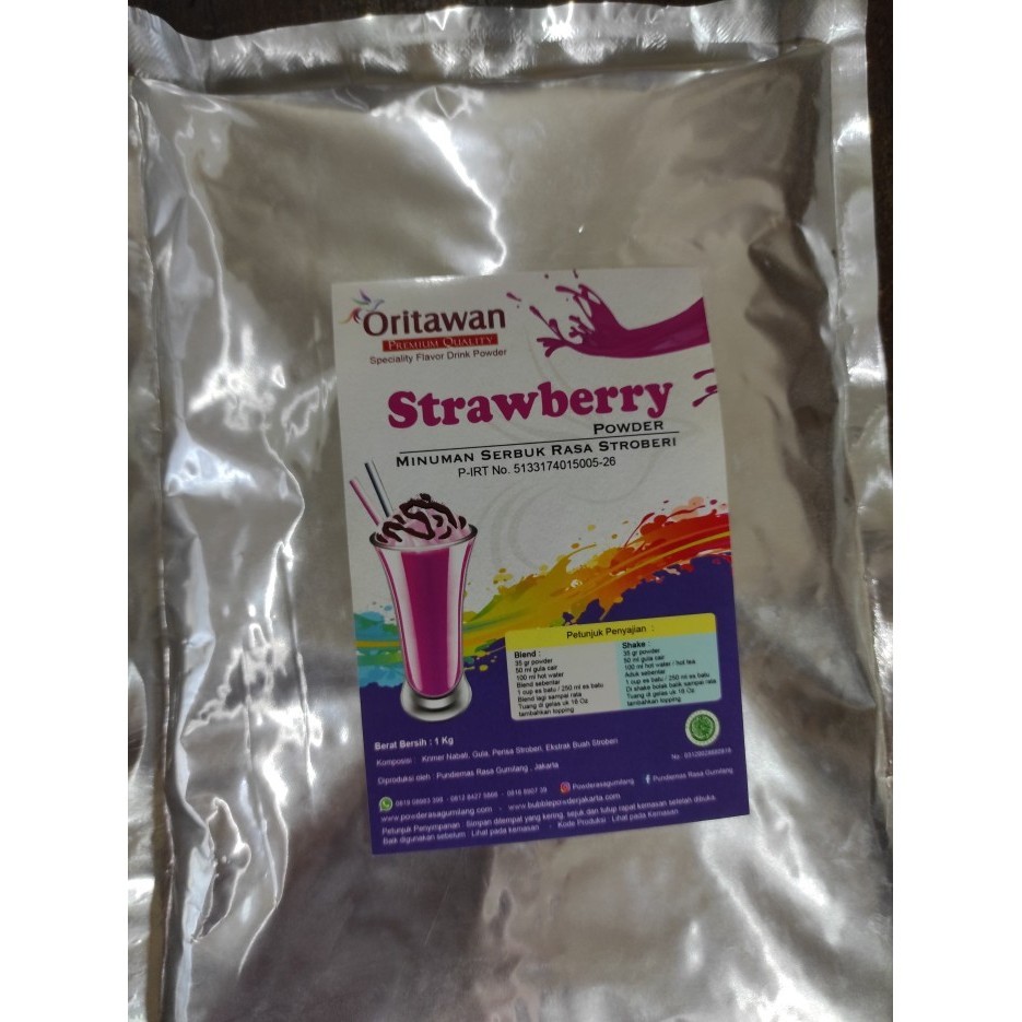 

[New Arrival]Promo Strawberry Powder