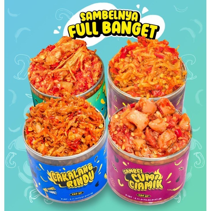 

New Promo- Eat Sambel - Kemasan Icip Icip SEMUA VARIAN RASA (BEST SELLER!!!) - 1 AYAM