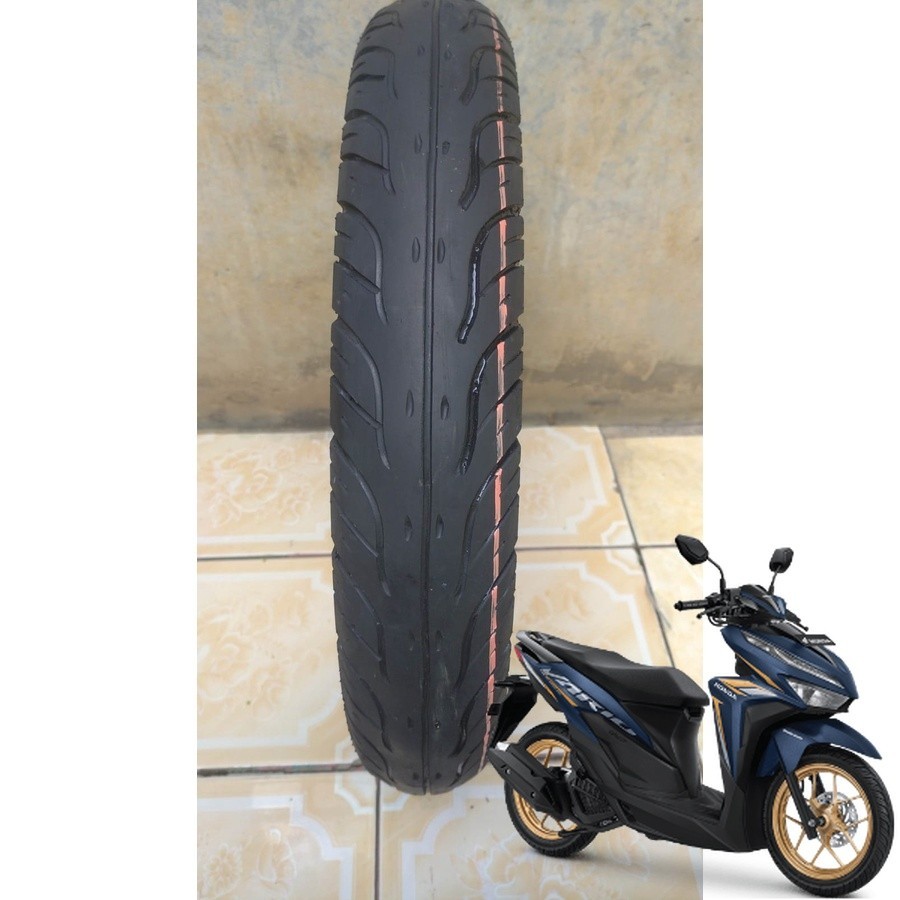 BAN ALL NEW VARIO 125 DEPAN UKURAN 80/90 RING 14 NON TUBLES MERK FEDERAL