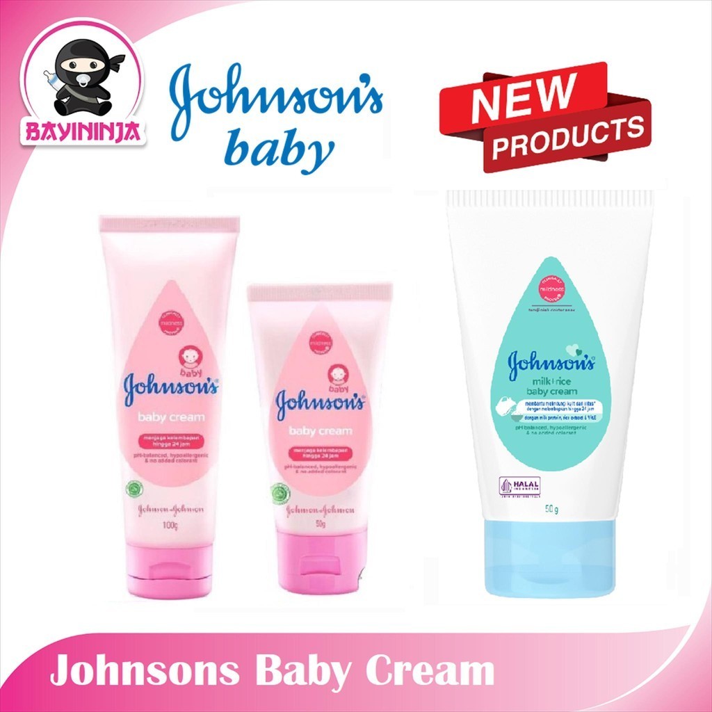 Johnsons Baby Cream Krim Kulit Bayi