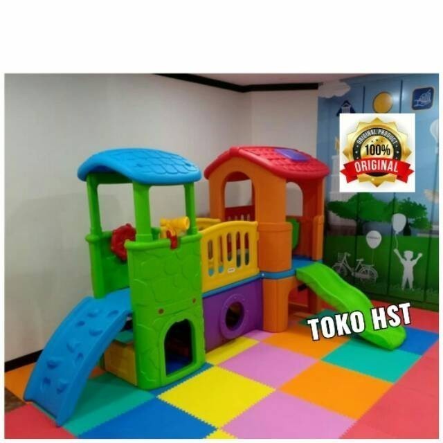 PLAYGROUND RUMAH BESAR MAINAN ANAK PLAY GROUND RUMAH PEROSOTAN ANAK RUMAH RUMAHAN MURAH ORIGINAL