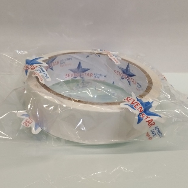

Double Tape SEVEN STAR 24 mm x 10 meter Isolasi Double Tape