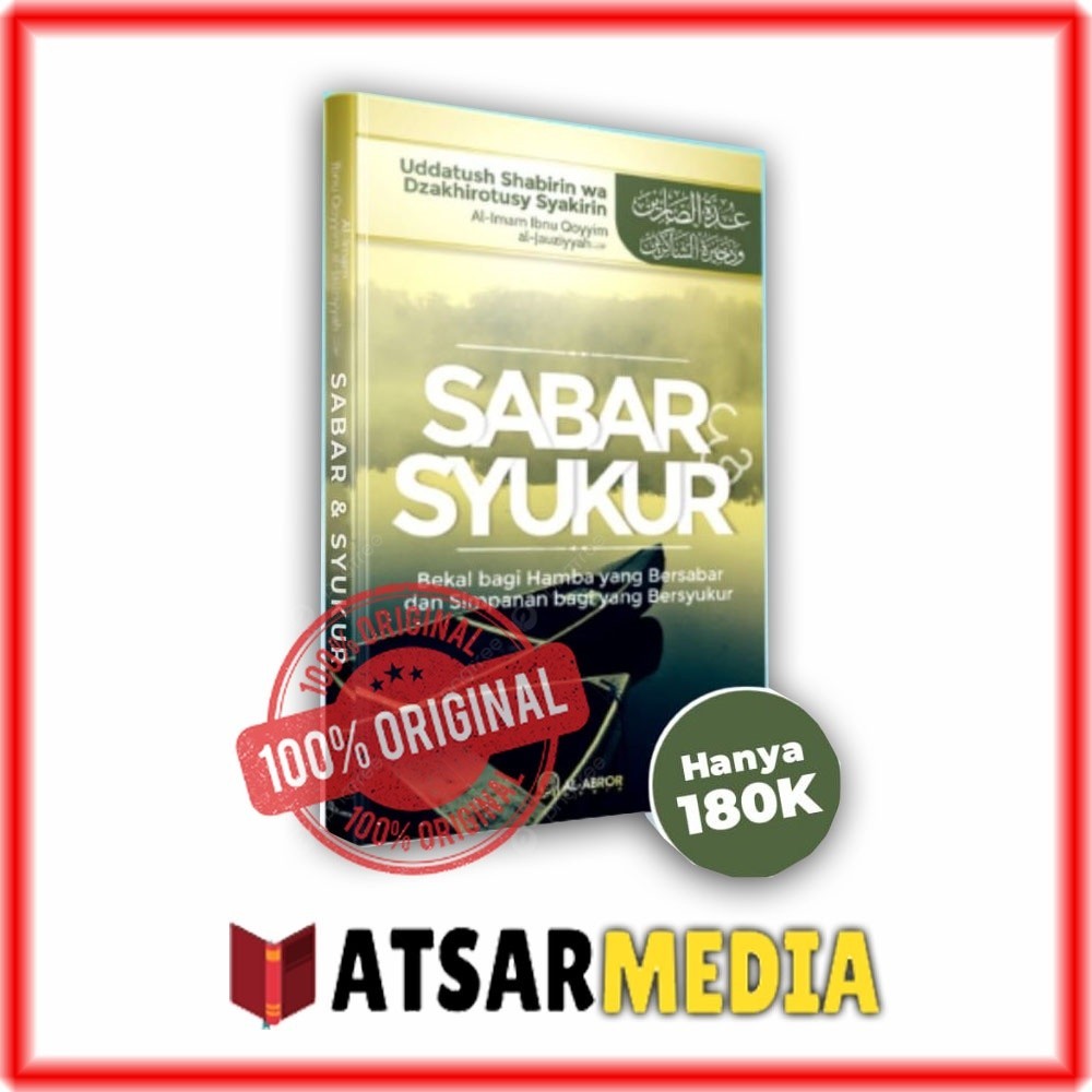 Buku Sabar dan Syukur Terjemah Uddatush Shabirin Al Abror Media
