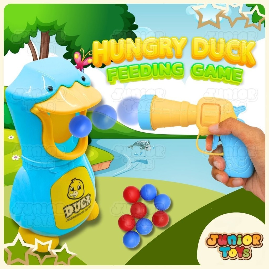 Duck Shooting Game Mainan Tembak Tembakan Bola Permainan Keluarga