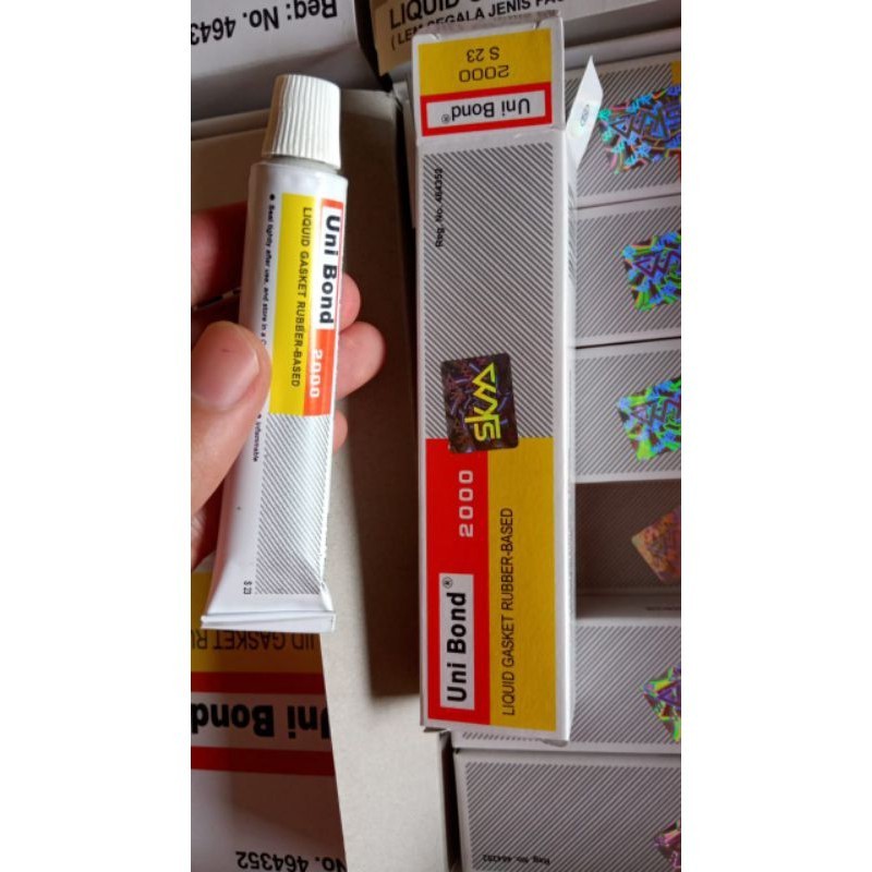 LEM GASKET TAHAN PANAS UNIBOND LEM PAKING PACKING UNI BOND MESIN MOTOR KNALPOT THREEBOND CVT MOBIL S