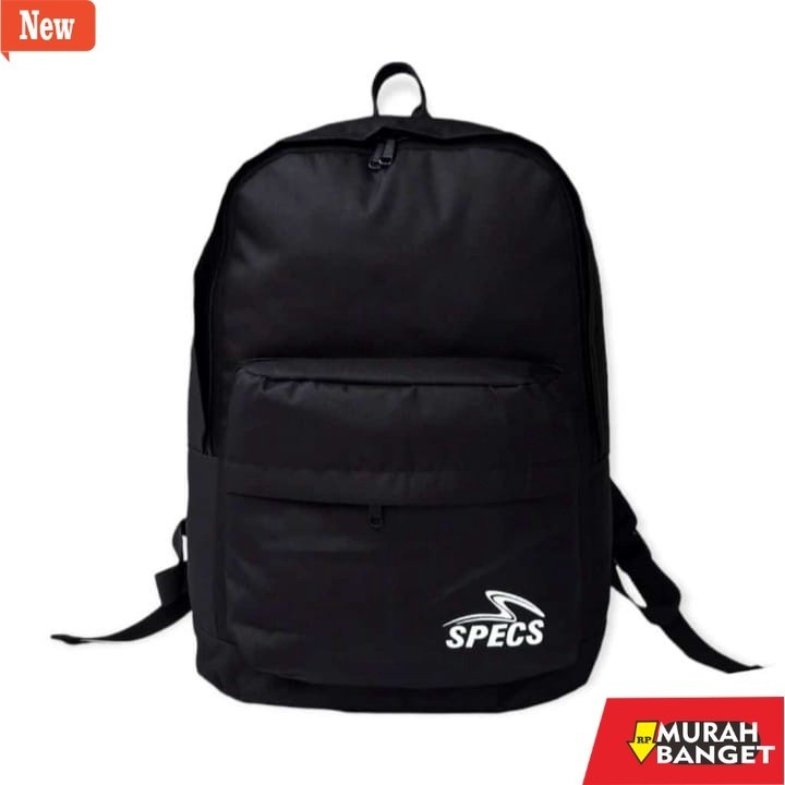Tas Ransel Pria Kekinian Tas Ransel Sekolah Multifungsi Keren Specs Hitam