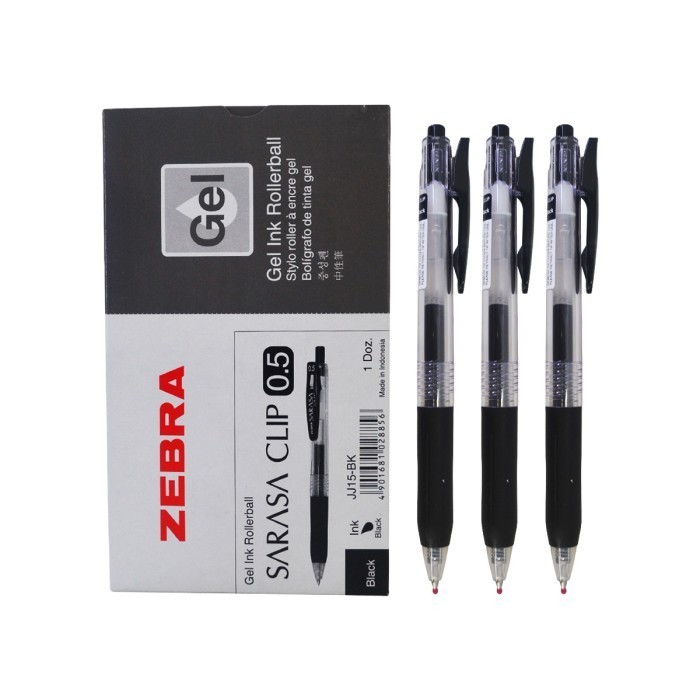 

Ballpoint Pulpen Pena Zebra Sarasa Clip JJ-15 Bolpoint Gel 0.5 mm