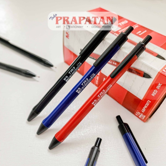 

GS99 M&G Smooth Semi Gel Ball Pen 0.7mm | Ballpoint | Pulpen - Merah