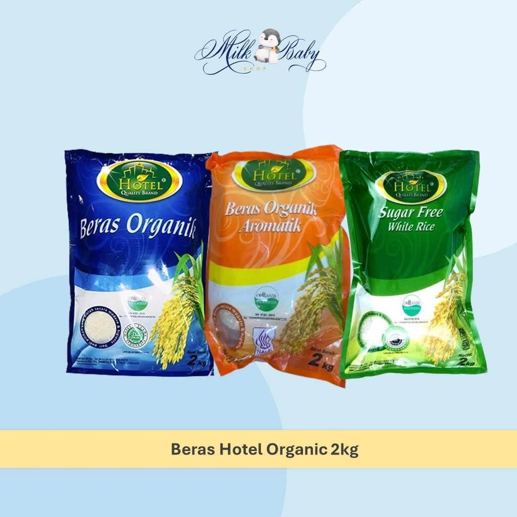 

Beras Hotel Organic 2kg