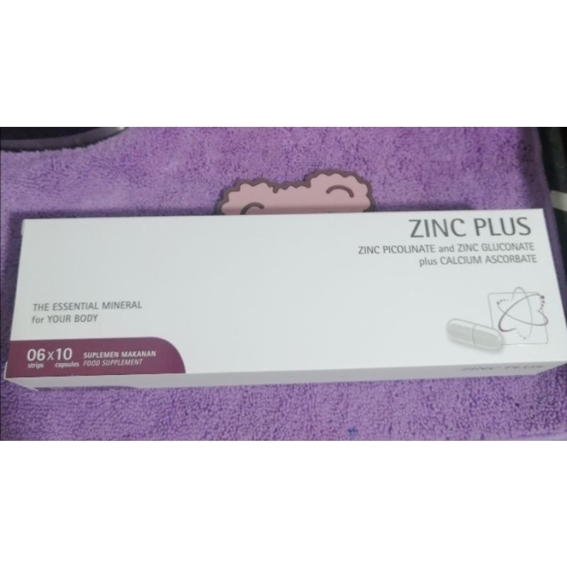 Zinc plus, picolinate, gluconate, plus calcium ascorbate