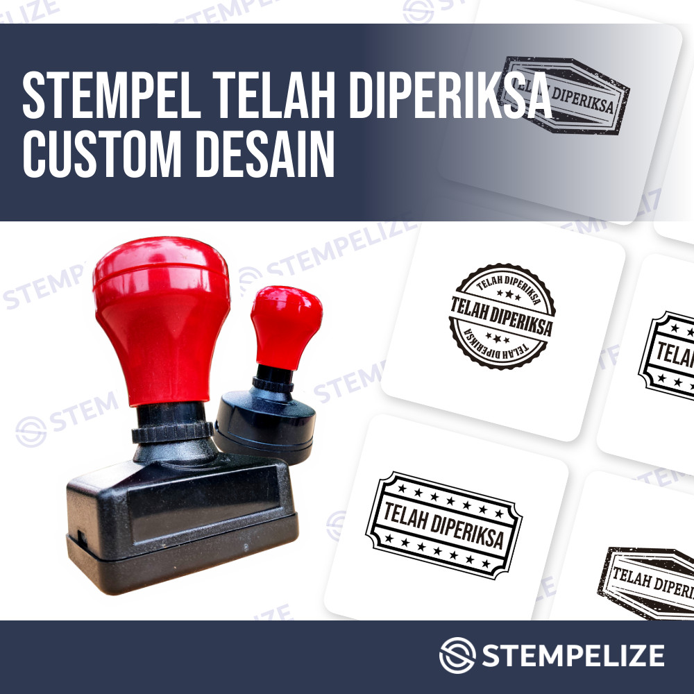 

Stempel Telah Diperiksa Custom Desain