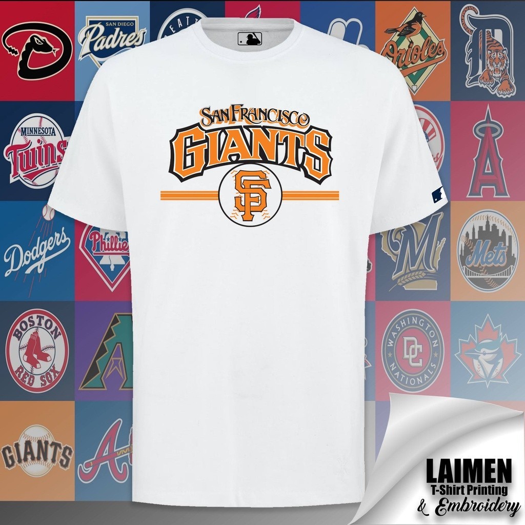 original design Streetwear Tee San Francisco Giants Vintage T-Shirts #6.6 cotton