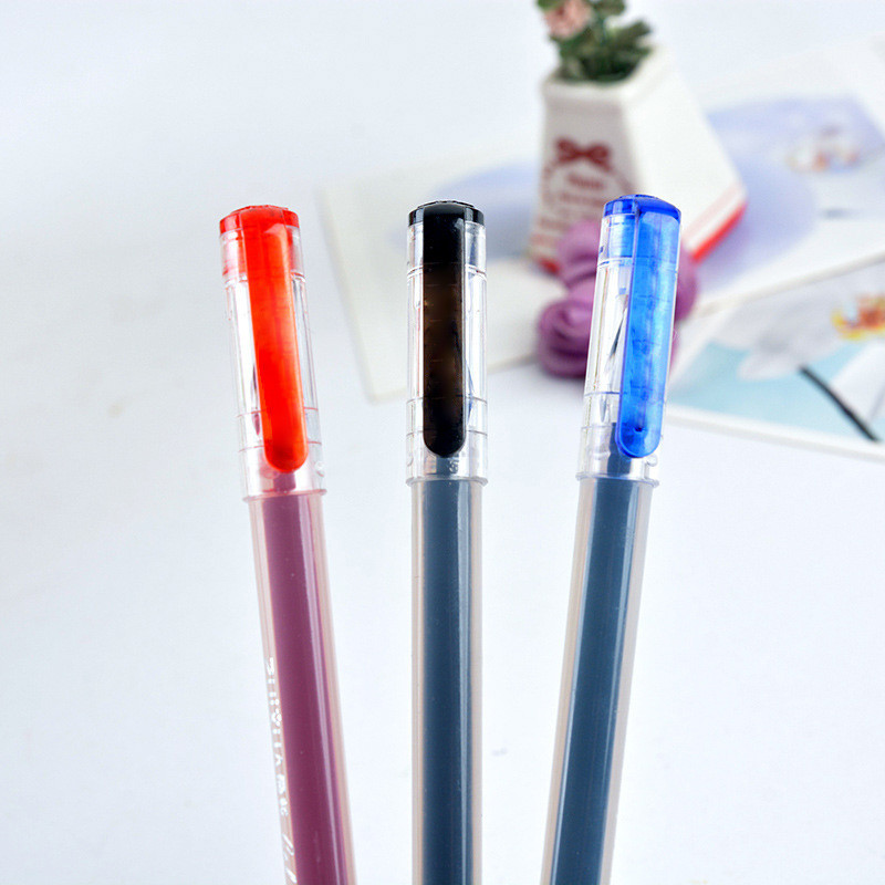 

Kapasitas Besar 0.5mm Ujung Berlian Pena Tinta Gel Plastik Pena Khusus Siswa Ujian Tanda Tangan MG