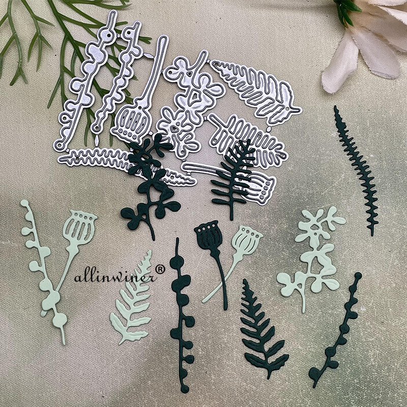 

Various leaf strips Metal Cutting Dies Stencils Die Cut for DIY Scrapbooking Album Paper Card Embossing