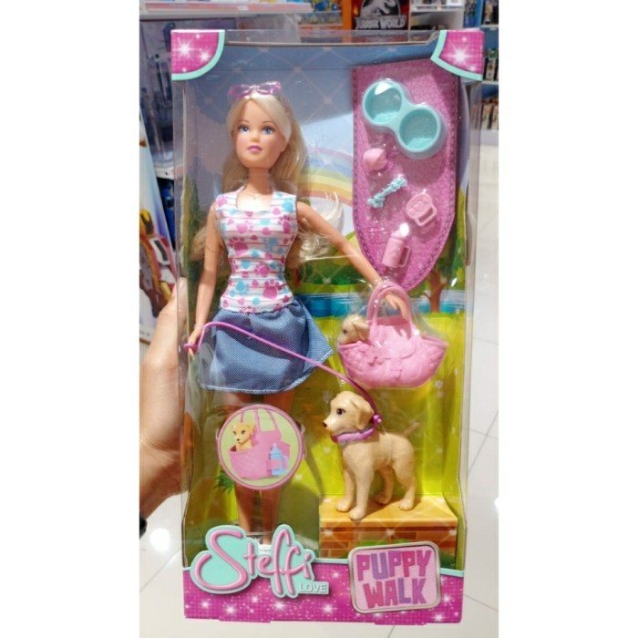 Simba Toys Steffi Love Puppy Walk