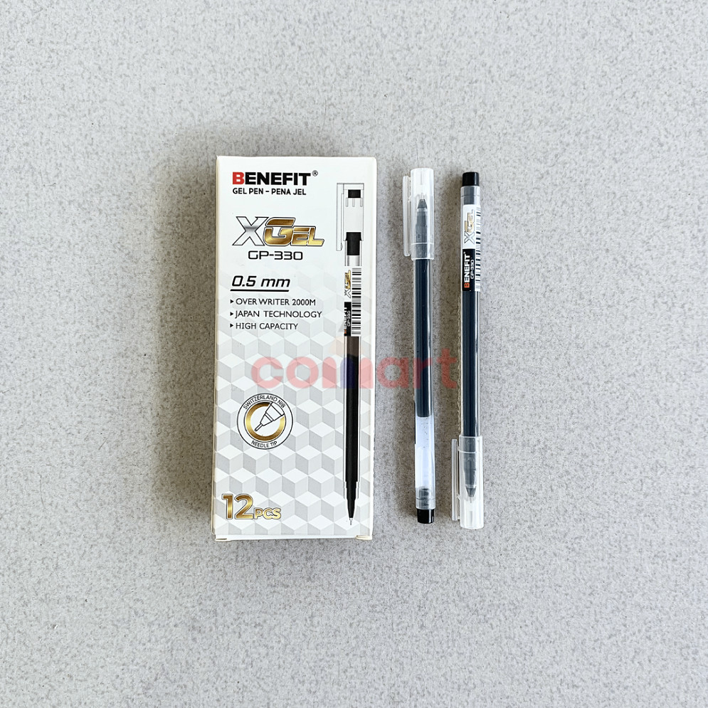 

Benefit Pulpen X Gel GP-330 0.5 Mm / Ballpoint 1 Pack/12 Pcs