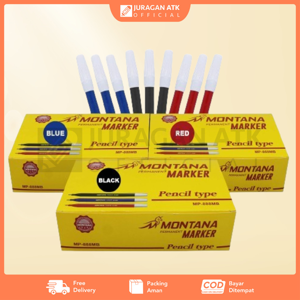 

Spidol Lepas Kecil Montana MP-888M / Marker Montana MP-888M