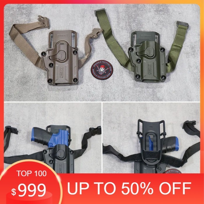 [ZONA MILITERY] Cytac Dropleg Holster universal / Hoslter paha Hs9 holster paha p320 - Hitam
