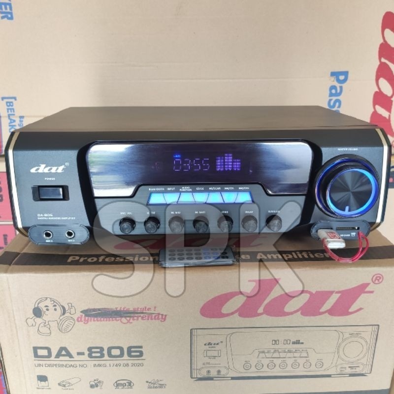 Amplifier DAT DA 806 DA806 Bluetooth Original