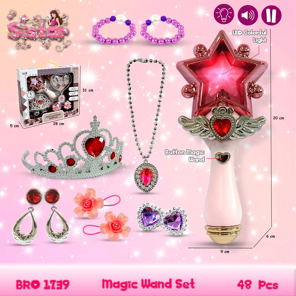 

MURAH STOCK TERBATAS BRO1370 BRO1739 BRO1402 BRO1404 Mainan Anak Tongkat Sihir Peri Bidadari Musik Lampu Ajaib Magic Wand Princess Sailor Moon Fairy Stick