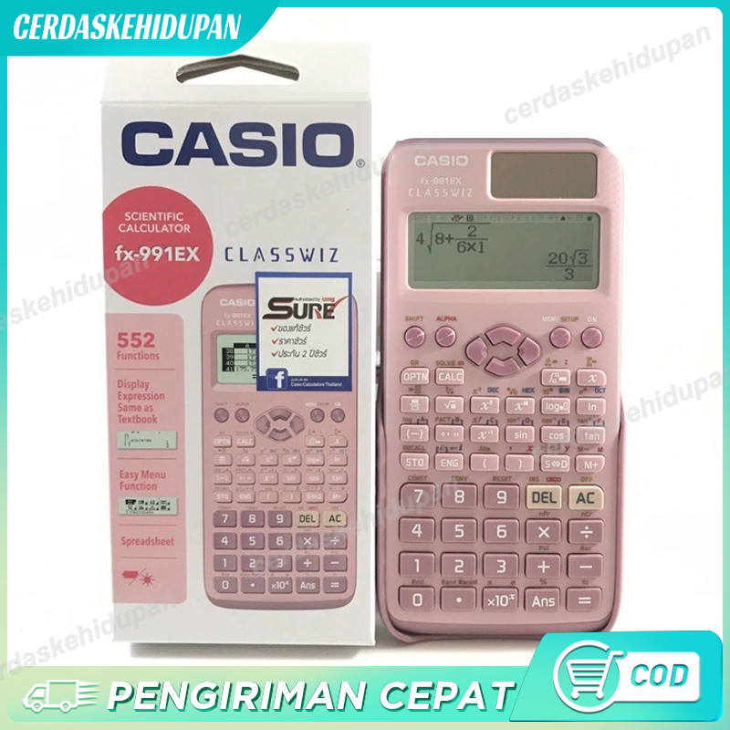 

Kalkulator Color Function Scientific Kalkulator 24 Fungsi Kalkulasi 2 Warna 417 scientific calculator FX-991ES-Plus