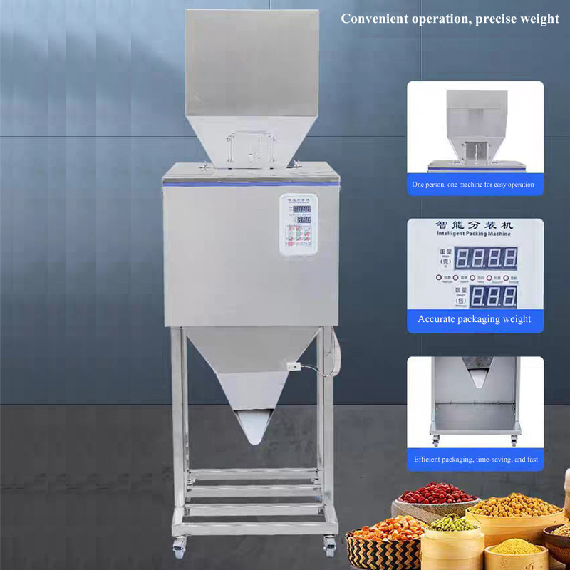 Semi Automatic Filling Machine Seeds Grain Sachet Powder Particle Weight Machine Filler Supply Sugar