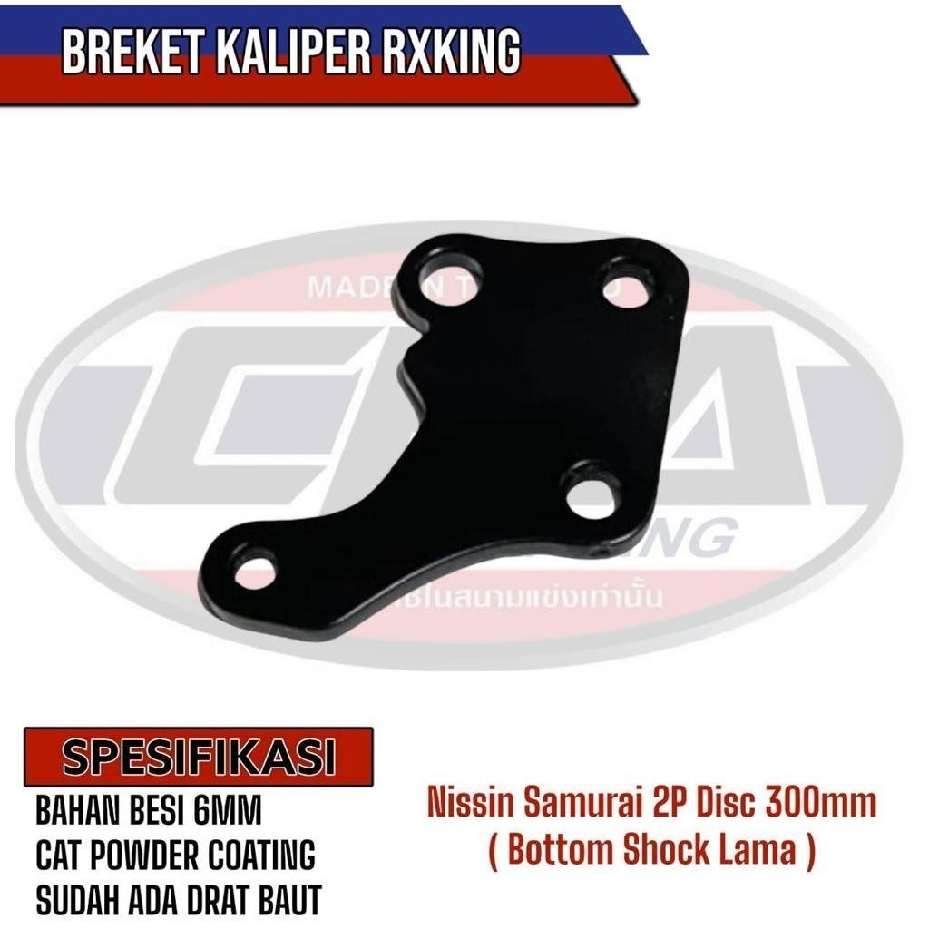 Breket Kaliper RX KING LAMA & BARU Kaliper NISSIN SAMURAI 2 Piston DiamondKingOtomotif