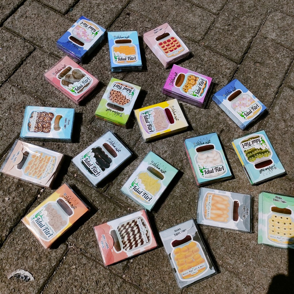 

Amplop Lebaran Unik Random 1PAC isi 50PCS Amplop Lebaran Idul Fitri