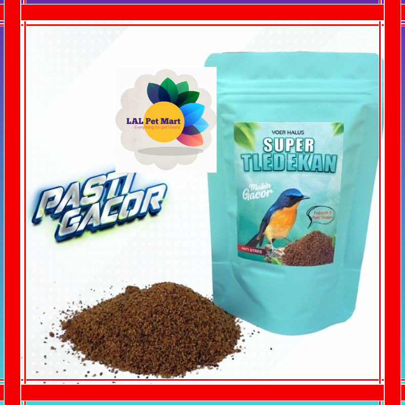 VOER PUR SUPER TLEDEKAN PAKAN RACIKAN BURUNG TLEDEKAN