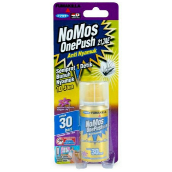 NoMos Anti Nyamuk Semprot Dengan Kekuatan Bunuh Nyamuk 10 Jam