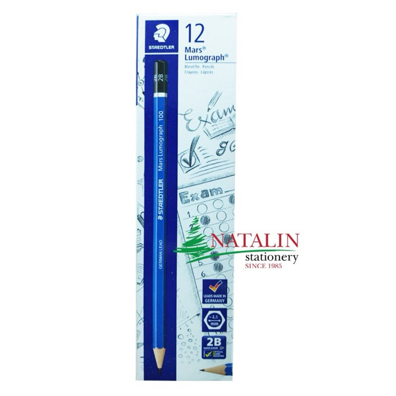 

PENCIL 2B STAEDTLER ( PACK = 12 pcs )