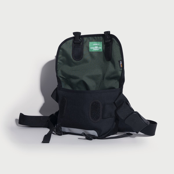 CRUMPLER MESSENGER BAG - COMFORT ZONE MESSENGER SMALL - DEEP GREEN