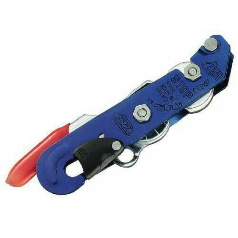PETZL Autostop descender petzl D09 original self breaking single rope rescue rope acces ids idl