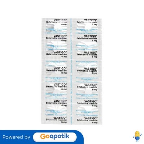 Vastigo 6 Mg Strip 10 Tablet