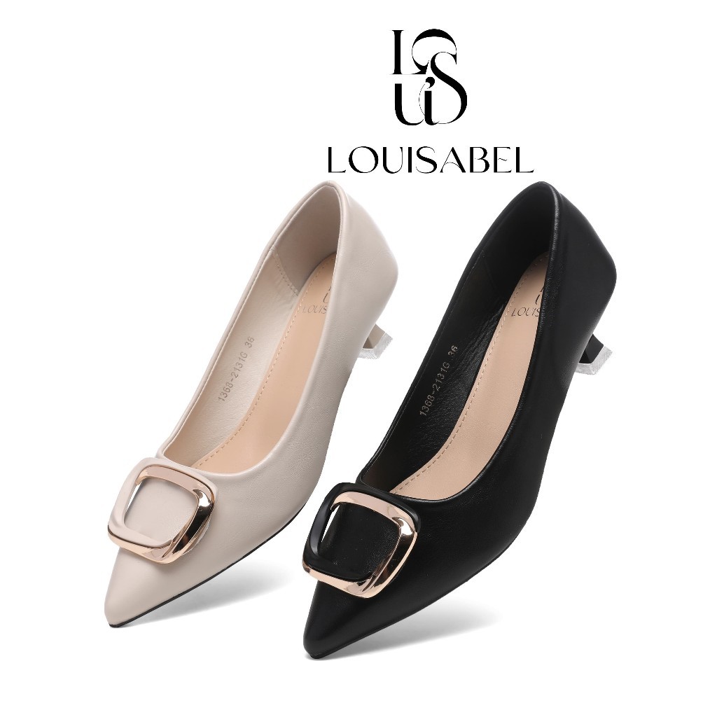 LOUISABEL Viora High Heels Sepatu Wanita Kerja Import LSB-1368-2131G