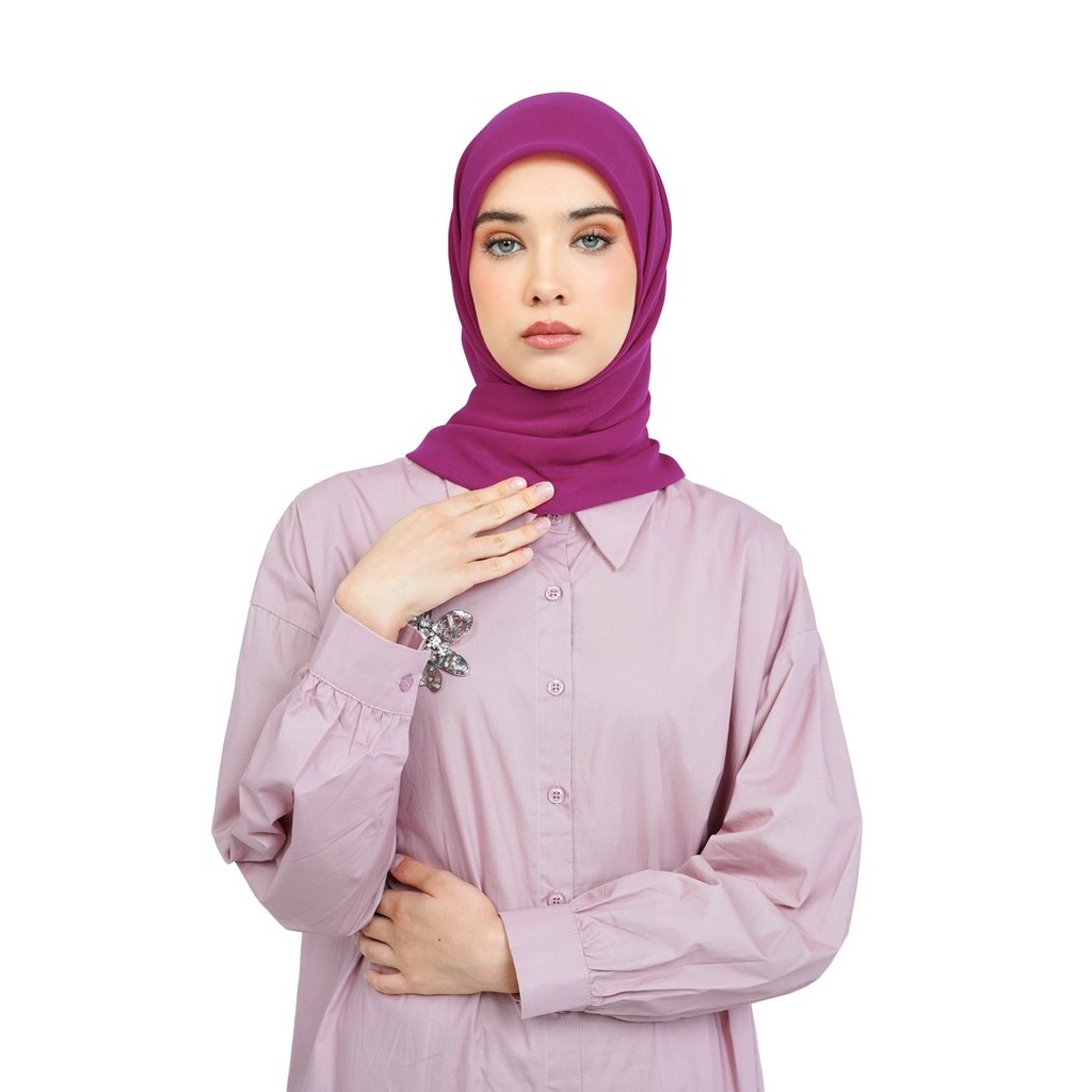 STOCK TERBARU mukena anak TERBARUNada Puspita - Nada Daily Scarf - Magenta