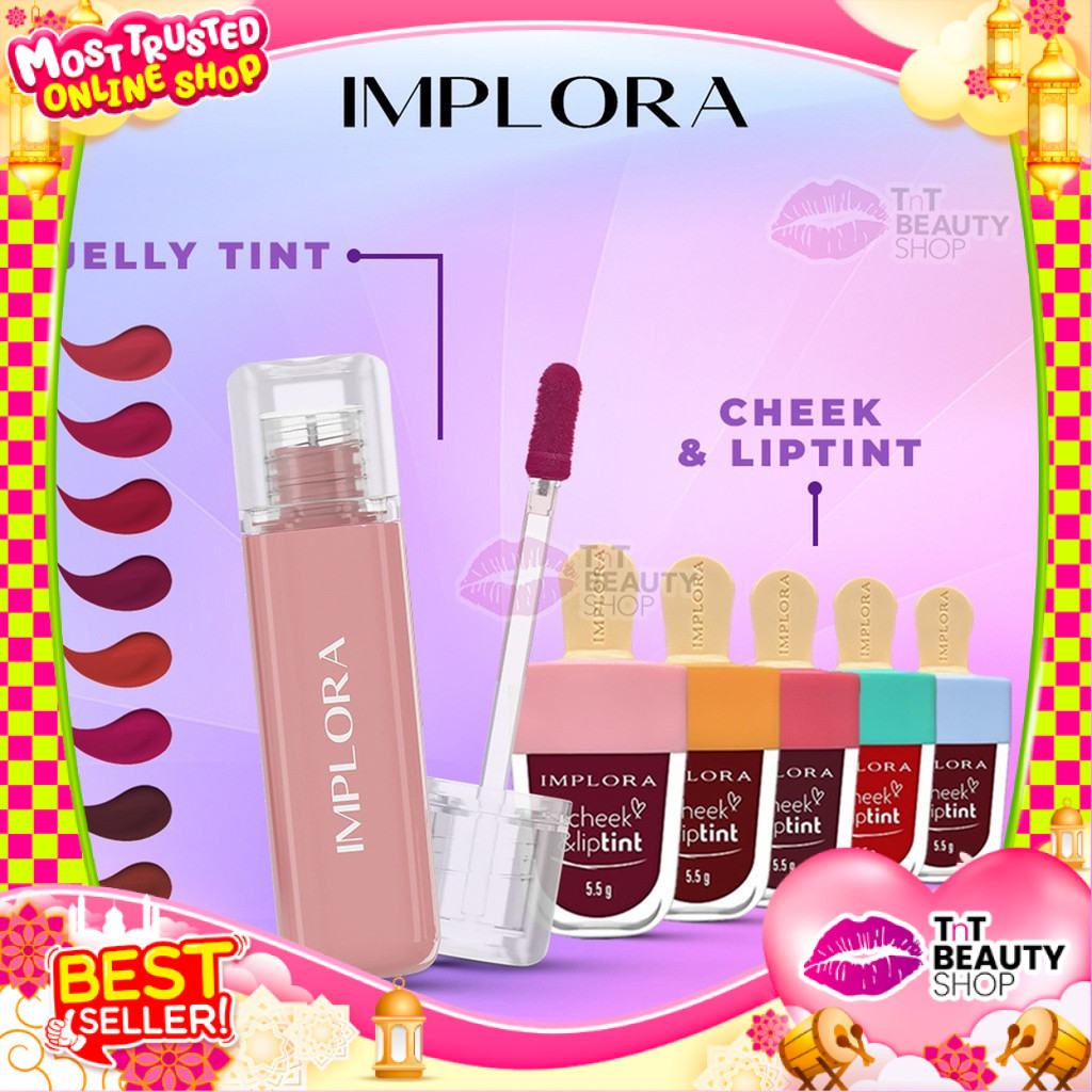 IMPLORA Cheek & Liptint | Implora Jelly Tint | TnT Beauty Shop