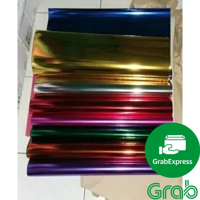 

Kertas emas 10 lbr / kertas metalik / sampul metalik atk