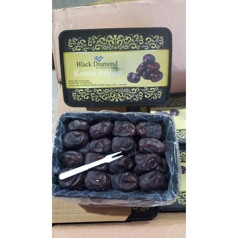 

Kurma Anggur BAM BLACK DIAMOND 550gr