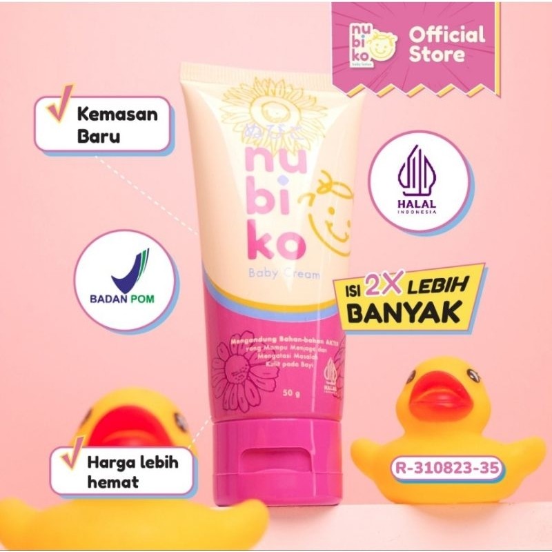 NUBIKO BABY CREAM | KRIM PENGHILANG BEKAS LUKA BAYI