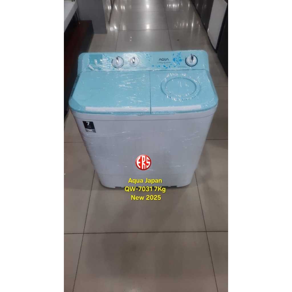 AQUA JAPAN MESIN CUCI 7 KG NEW QW-7031HT - QW 7031HT