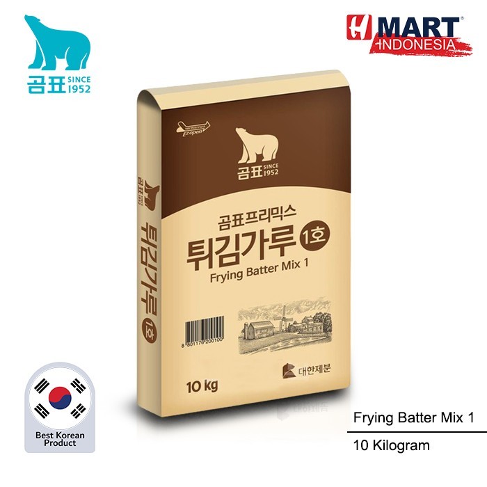 

GOMPYO Frying Batter Mix 1 - Tepung Bumbu Goreng 10kg 0503
